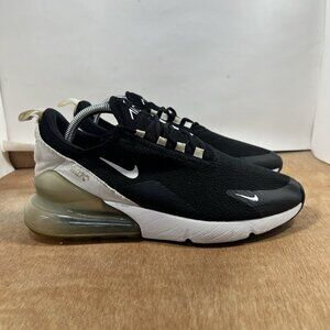Nike Air Max 270 Women's Size 10 Running Shoes Black White
